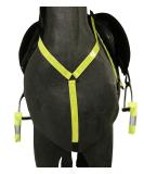 Buy PFIFF 101751 Reflective Breastplate - Safety Reflective Gear in Yellow for Enhanced Visibility | International Shipping Available - Buy Online on GoSupps.com