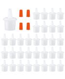 44 Pieces Eyelash Glue Bottle Nozzle Caps & Tips for Extensions - Home & Salon Use - Buy Online on GoSupps.com