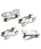 Hyamass 4 Pairs Bicycle Missing Link Reusable Steel Bike Chain 6/7/8 Speed - Silver - Buy Online on GoSupps.com