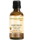 100% Pure Carrot Seed Oil - Extra Virgin & Cold Pressed - Natural Carrier Oil for Face Skin Body Hair & Nails - Botanical Beauty 10ml - Buy Online on GoSupps.com