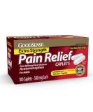 GoodSense Extra Strength Pain Relief - 500 mg Acetaminophen Caplets 100 Count | Fast International Shipping - Buy Online on GoSupps.com