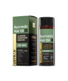 Ustraa Ayurvedic Hair Oil 6.76 Fl Oz - Controls Hair Loss, Fights Dandruff - 8 Natural Herb Extracts - Ayurvedic Nourishment - No Parabens/Silicone/Mineral Oil - Buy Online on GoSupps.com