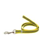 Rubberized Neon Yellow Leash without Hand Loop - 300 cm (3 m) | Durable & Stylish Dog Leash for International Shipping - Buy Online on GoSupps.com