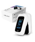 Blaux Finger Pulse Oximeter - Portable Oxygen Monitor | Accurate Blood Oxygen Saturation Device for Seniors | Battery-Powered Digital Display Oximetry Monitor - Buy Online on GoSupps.com