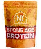 Nutra Farms Stone Age Protein | Gluten-Free Egg White Protein Powder | Dairy Free Sugar Free & Gut-Friendly | Chocolate Flavor | 2 lbs - Buy Online on GoSupps.com