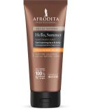 Afrodita Professional Art of Tanning - Hello Summer Self-Tanning Lotion for Face & Body | 150ml | Flawless Tan Without UV | Paraffin-Free - Buy Online on GoSupps.com