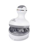 Comfier Electric scalp massager portable head massage devices waterproof wireless and rechargeable electrical copkler with 4 kneading heads for relaxation gifts white - Buy Online on GoSupps.com