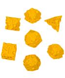 DND Cheese Dice 3D Printed 7PCS Polyhedral Food Themed Dice Set Great for Dungeons and Dragons, Pathfinder, Tabletop RPG, MTG Game - Buy Online on GoSupps.com