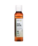 Organic Castor Oil - 4 fl oz | Aura Cacia Skin Care Oil - Buy Online on GoSupps.com