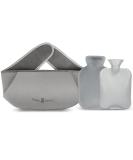 Heat Bottle 1.2L - 3 in 1 Rubber Heat Belt for Pain Relief | Ideal for Children Adults & Seniors - Gray - Buy Online on GoSupps.com