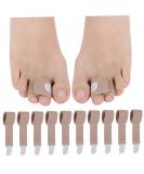 Toe Splints for Hammer Toe Correction - 10PCS Skin-Friendly & Breathable Straighteners with Fasten Tape for Overlapping & Crooked Toes - Women's Hand Finger Corrector - Buy Online on GoSupps.com
