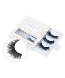 Arison 3D False Eyelashes - Reusable Long & Thick Handmade Dramatic Lashes (D42) | 3 Pairs for Stunning Makeup - Buy Online on GoSupps.com