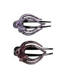 2PCS Diamond Hair Clips - No Crease Large Hairpins for Thick & Fine Hair - Women's Hair Accessories - Buy Online on GoSupps.com