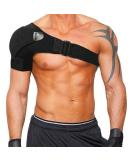 Adjustable Shoulder Bandage for Men & Women | Universal Shoulder Protection Strap for AC Joints Tendon Infections & Sports Injury Relief - Buy Online on GoSupps.com