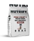Nutrify Whey Protein Powder Chocolate - 21g Protein Low Sugar Ideal for Muscle & Diet 1kg (33 Portions) - Buy Online on GoSupps.com