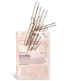 Kitsch Brown U-Shape Bobby Pins - 18pcs for Styling & Sectioning | Non-Slip Hair Pins for Women | Ideal for Thin & Thick Hair - Buy Online on GoSupps.com