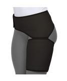 Vive Groin and Hip Brace - Compression Support for Sciatica, Nerve Pain Relief, and Muscle Recovery - Black, 48-58 - Buy Online on GoSupps.com