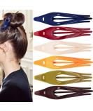 Sewooo 6-Piece Plastic Hair Clip Set | French Combi Clamps & Hairdresser Clips for All Hair Types - International Shipping Available - Buy Online on GoSupps.com