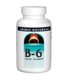 Source Naturals Vitamin B-6 500mg Tablets - Immune System Support - 50 Count - Buy Online on GoSupps.com