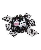 Daisy Holstein Milk Cow Farm Girl Hair Bow | WD2U Girls Alligator Clip - Buy Online on GoSupps.com