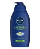 Nivea Men Maximum Hydration Body Wash  Aloe Vera Body Wash for Dry Skin  30 Fl Oz Pump Bottle Aloe Vera 30 Fl Oz (Pack of 1) - Buy Online on GoSupps.com