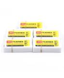 Feather Double Edge Blades - 50 Count | Premium Quality for Smooth Shaving | International Shipping Available - Buy Online on GoSupps.com