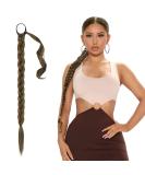 BARSDAR 76cm Braided Ponytail Extension - Natural Soft Synthetic Hair - Gold-Brown Strawberry Blonde Mix - Perfect for DIY Hairstyles (Pack of 1) - Buy Online on GoSupps.com