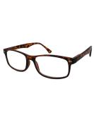 TBOC Reading Glasses +2.50 - Brown Tortoise | Stylish Reading Aid for Men & Women | Perfect for Seniors & Digital Devices - Buy Online on GoSupps.com