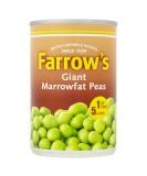 Farrow's Farrows Marrowfat Peas 300g x 8 - Buy Online on GoSupps.com