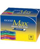 Nova Max Test Strip (50 Count) for Accurate Blood Glucose Testing - Buy Online on GoSupps.com