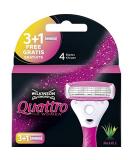 Wilkinson Sword Quattro Women's Razor Blades - Pack of 4 - Buy Online on GoSupps.com