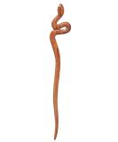 Handmade Wooden Brown Snake Hair Pin | Hair Stick | Hair Fork - Mary Crafts 6.9 - Buy Online on GoSupps.com