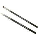 Professional Eyeliner Makeup Brush Set 2pc Beauty Junkees Gel & Smudge Brushes for Precision Tightlining & Shadow Blending Premium Quality International Shipping - Buy Online on GoSupps.com