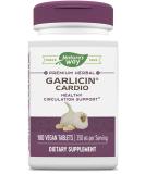 Nature's Way Garlicin Cardio 350mg - 180 Vegan Tablets for Heart Health - Buy Online on GoSupps.com
