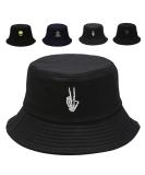 Cotton Bucket Hat for Women and Men | Summer Sun Beach Cap | Unisex Fisherman Hat with Skeleton Fingers Design - Buy Online on GoSupps.com