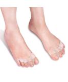 Soft Gel Toe Spacers for Bunion Relief - Toe Separator and Stretcher for Men and Women - Easy Wear in Shoes - Buy Online on GoSupps.com