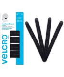 VELCRO Brand Face Mask Extender Straps 4pk Black 12 x 1 Comfortable and Adjustable Ear Savers VEL-30084-USA - Buy Online on GoSupps.com