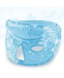CONBELLA Ice Face Mask for Hot/Cold Therapy - Gel Bead Mask for Puffy Eyes, Headaches & Stress Relief - Soft Plush Backing - Eye Holes - 6 Blue Pack - Buy Online on GoSupps.com
