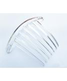 French Twist Hair Comb Clear 7 Tooth Deluxe - 1 Piece - Buy Online on GoSupps.com