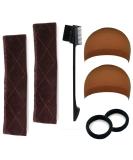 HOFANQIE Velvet Wig Grip Band - Brown | No-Slip Secure Wig Band - Buy Online on GoSupps.com
