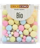 Decocino Bio Streudekor Pastell - 50 g - colorful sugar sprinkles in organic quality for decorating cakes cakes cupcakes or cake pops - 100% vegan - Buy Online on GoSupps.com