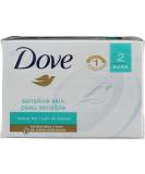 DOVE BAR SENSITIVE SKIN UNSCNT 2 X 3.75 OZ Unscented 106 g (Pack of 2) - Buy Online on GoSupps.com