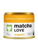 Organic Matcha Love Ceremonial Green Tea Powder - 0.7oz Canister (Pack of 1) - Buy Online on GoSupps.com