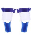 HEALLILY Big Toe Bunion Corrector - Adjustable Bunion Night Splint for Hallux Valgus Pain Relief (White/Blue) - 1 Pair - Buy Online on GoSupps.com