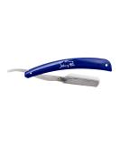 JOHNNY B. Professional Barber Straight Edge Razor - Blue | International Shipping Available - Buy Online on GoSupps.com