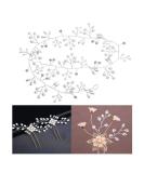 5 Pieces Bridal Bead Headdress | Elegant Pearl & Rhinestone Hair Jewelry for Weddings | Retro Fashion Hairpins for Brides & Festivals - Buy Online on GoSupps.com