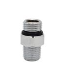 Scuba Choice Diving Male 9/16-18 to Male 1/4 NPT Adaptor - Silver - Buy Online on GoSupps.com