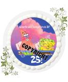 Buy Colorful Spongebob Fondant Cake Topper for 25th Birthday - Perfect International Shipping - Buy Online on GoSupps.com