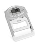 GRIPX Digital Hand Dynamometer | Electronic Grip Strength Meter - 198 lbs / 90 kg - Automatic Recording - High Precision Gray - Buy Online on GoSupps.com