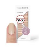 Original Miss Sophie Nail Foils - 24 Ultra-Thin Caf au Lait Nail Polish Strips for Finger & Toenails - Compatible with Natural Acrylic Gel & Shellac Nails - International Shipping Available - Buy Online on GoSupps.com